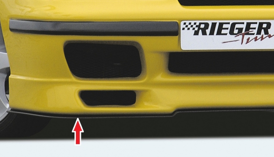 Spoilerzwaard voor Voorbumper opel Calibra Rieger