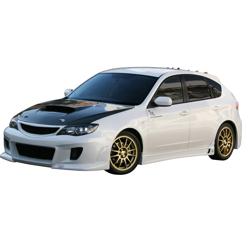 Chargespeed Voorbumper  Subaru Impreza GH2/3/6/7/8 9/2007- Type 1 (FRP) + Grill