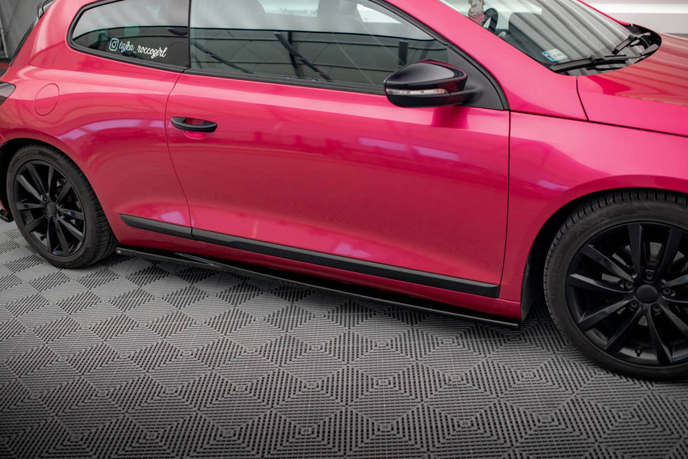 Zijskirts Volkswagen Scirocco Maxton Glans Zwart