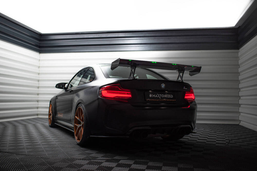 Spoiler BMW M2 F87 Maxton Carbon LED
