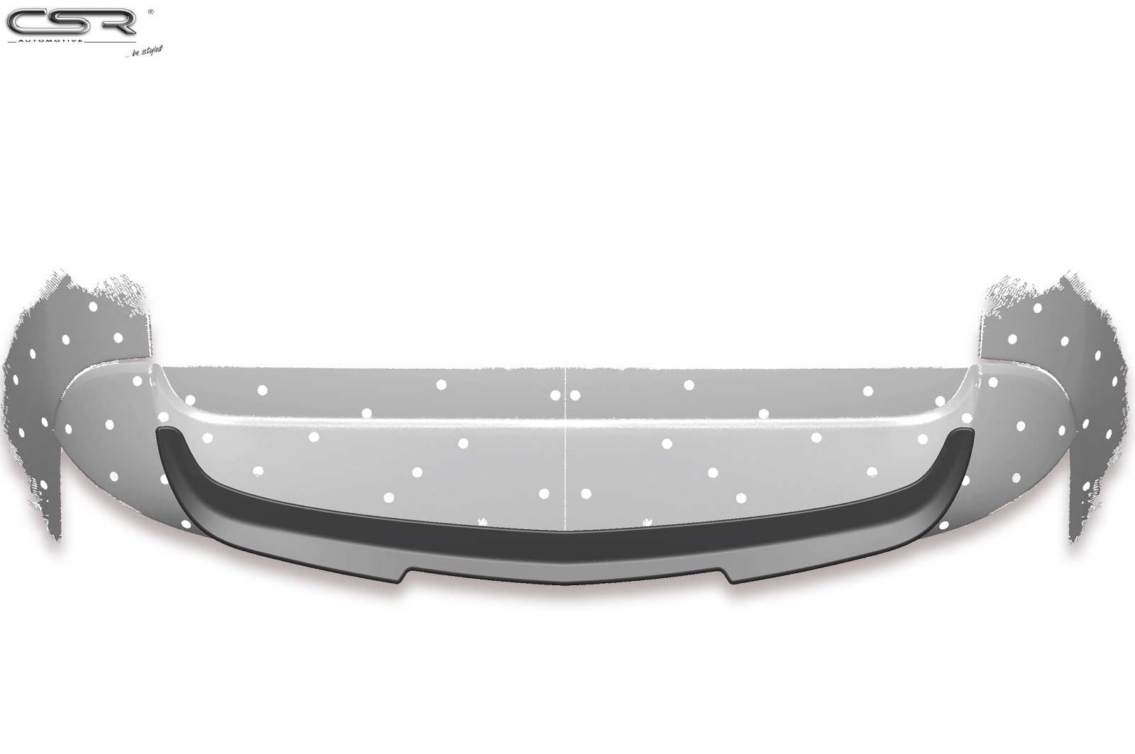 Achterspoiler Opel Corsa E OPC-Line glans zwart 2014–2019 van CSR Automotive