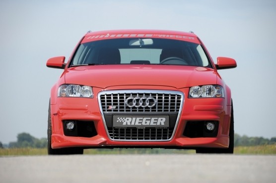 Kentekenplaat houder voor Orginele Audi ''S'' grill Rieger
