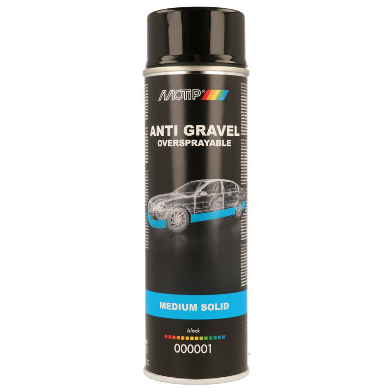 Motip Anti Steenslag - Zwart - 500ml