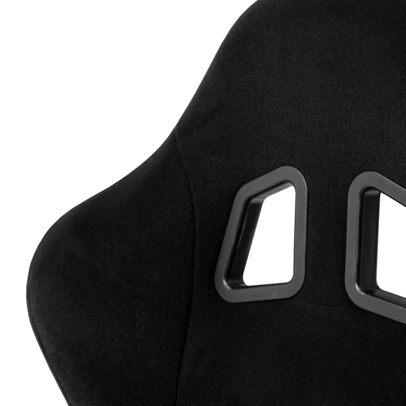 Sportstoel 'K12 Small' - Zwart - Vaste rugleuning - incl. sledes