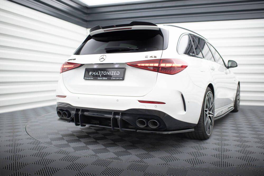 Zijdiffuser Mercedes C43 AMG W206 Maxton Glans Zwart