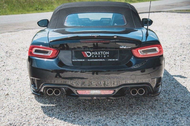 Spoilerkap Fiat 124 Spider Abarth Glanzend Zwart