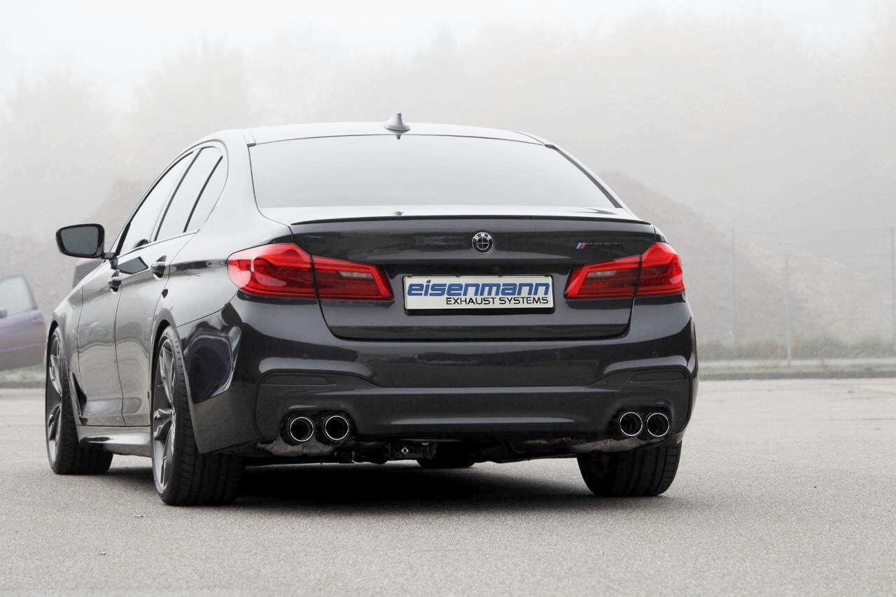 Rear Muffler BMW 5 Series Sedan Exhaust Systems