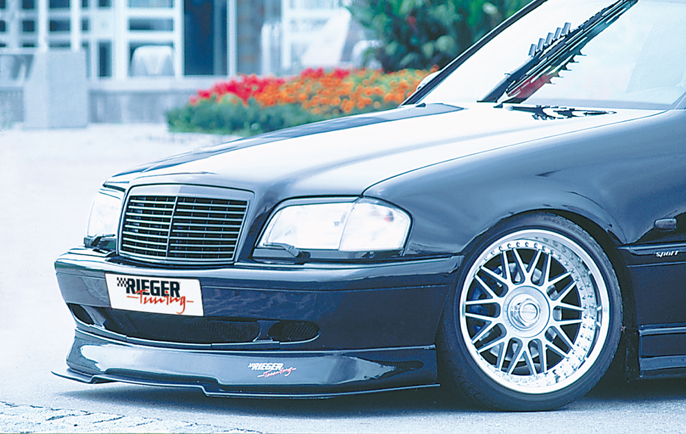 Voorspoilerlip Mercedes W202 Rieger