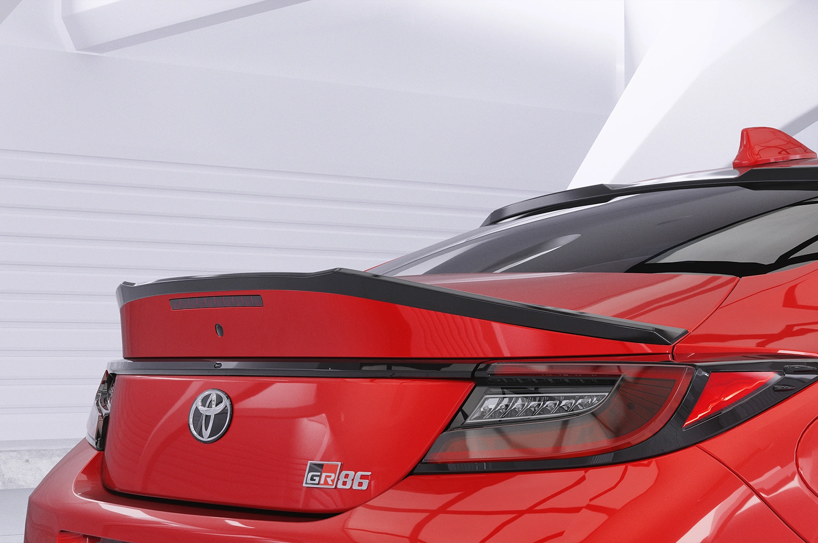 Achterspoiler Subaru BRZ (2.Gen) / Toyota GR86 glans zwart