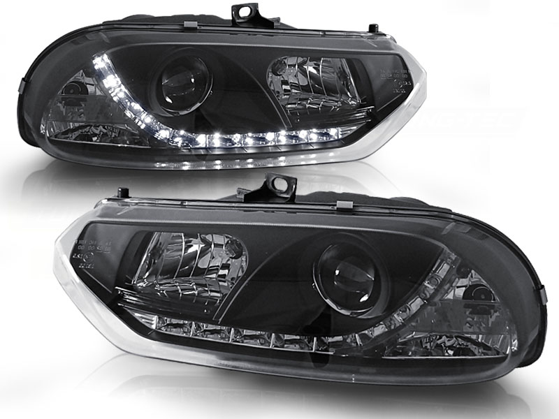 Faros Alfa Romeo 156 LED Los ojos del Diablo Dayline negro