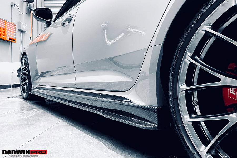 Audi RS4 B9 BKSS Style Carbon Zijskirts 2017-2022