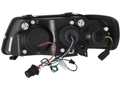 Faros Audi A3 8L LED Los ojos del Diablo Dayline negro