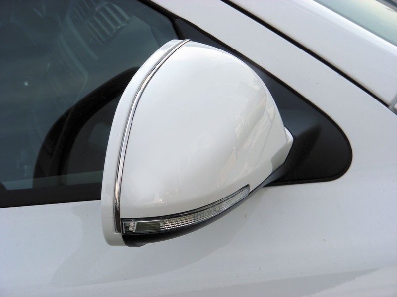 Spiegel sierlijst chrome Skoda Superb II/Octavia II Facelift
