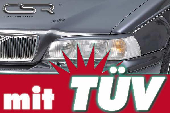 Koplampspoilers Volvo C70