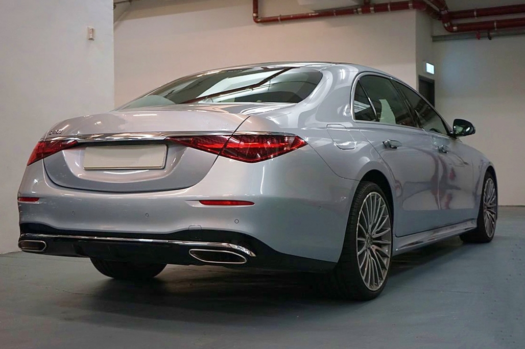 Achterbumper Mercedes S Klasse W223 AMG Pakket