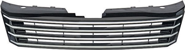 Embleemloze grill VW Passat B7 2010- Zwart