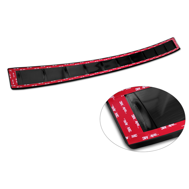 Zwart RVS Achterbumperprotector  Opel Astra L Sportstourer 2022- 'Ribs'