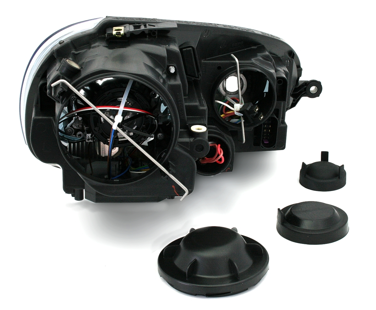 Headlights VW Golf V xenon-look black