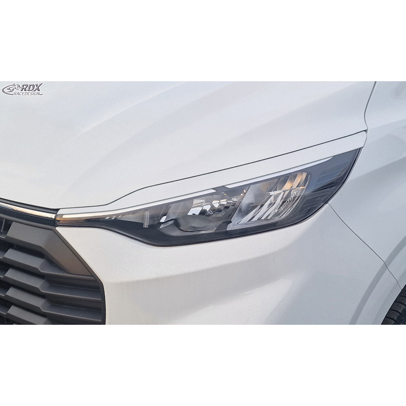 RDX Koplampspoilers  Ford Transit Custom & Tourneo Custom (V710) 2023- (met Halogeen) (ABS)