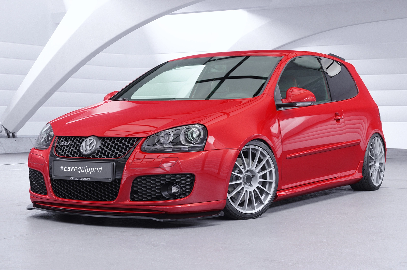 Voorspoiler VW Golf 5 (Typ 1K) GTI Edition 30/Pirelli glans zwart
