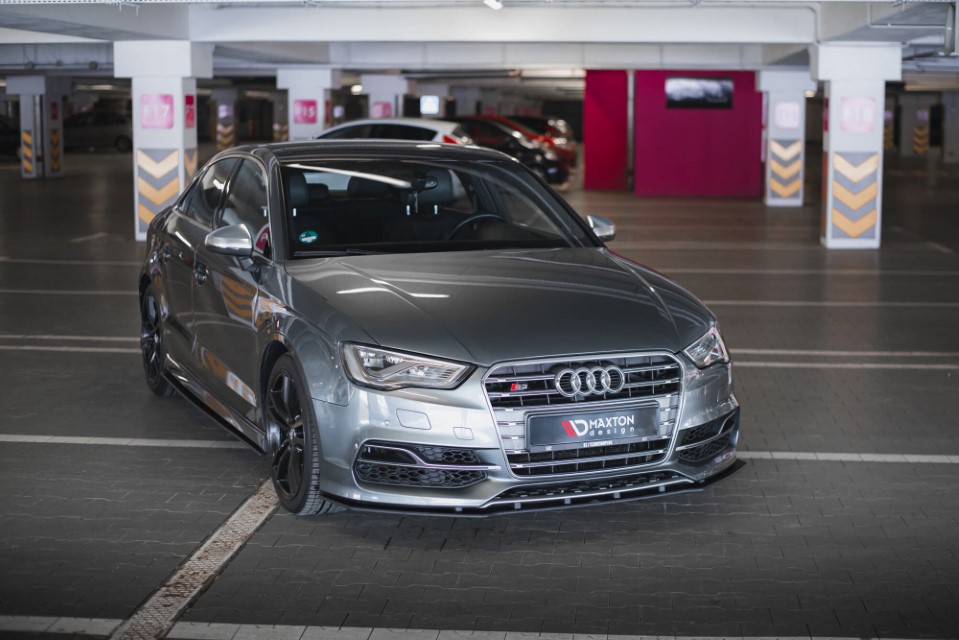 Voorspoiler Audi A3 S-line / S3 8V Sedan Maxton