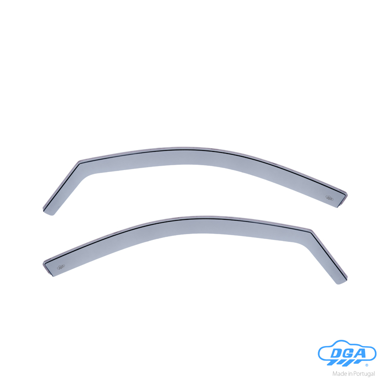 DGA Zijwindschermen  Citroën C4 Aircross 2010-2017 & Peugeot 4008 2012-2017 & Mitsubishi ASX 2010-2022 (2-delig)