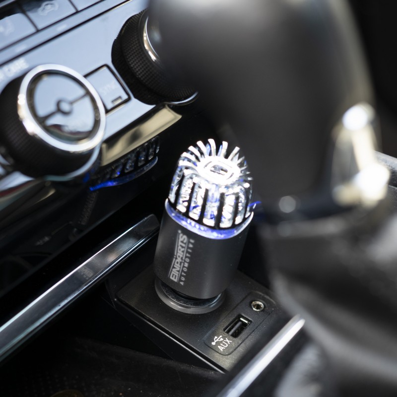EPCAP02 SILVER CAR AIR PURIFIER WITH CHARGER