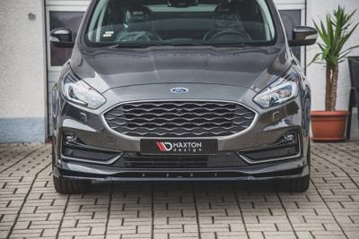 Voorspoiler Ford S-Max Mk2 Facelift Glas Zwart