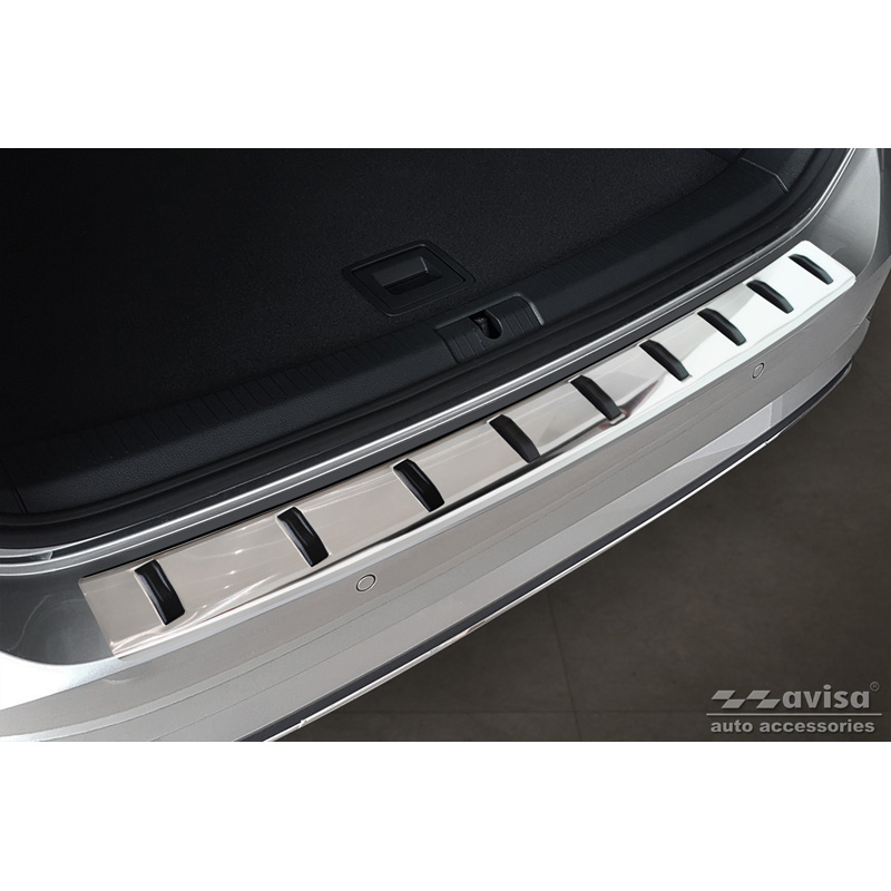 RVS Achterbumperprotector  Volkswagen Golf VII Variant Facelift 2017-2019 (incl. R-Line & Alltrack) 'STRONG EDITION'