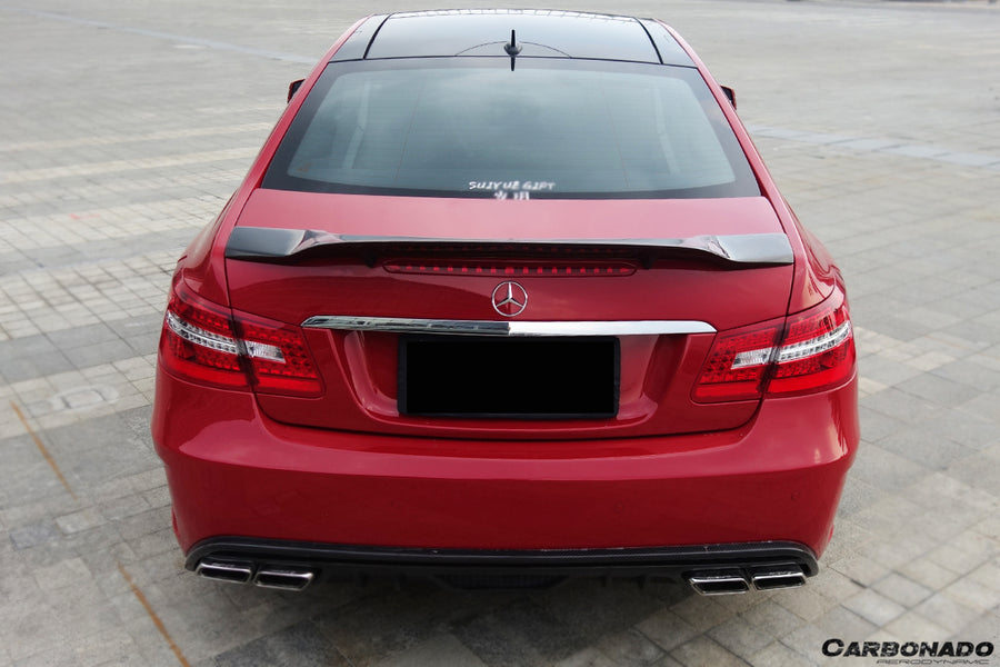 Mercedes Benz E Class W207 Coupe RT Style Carbon Spoiler 2010-2016