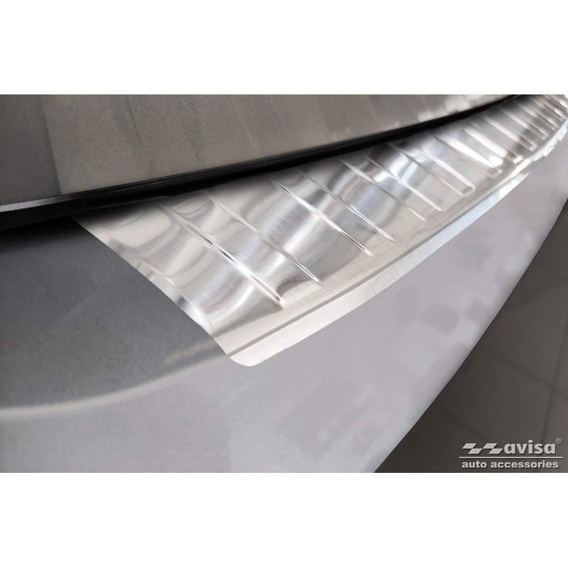 RVS Achterbumperprotector  Volkswagen Passat Sedan 2014-2019 & FL 2019-2023 'Ribs'