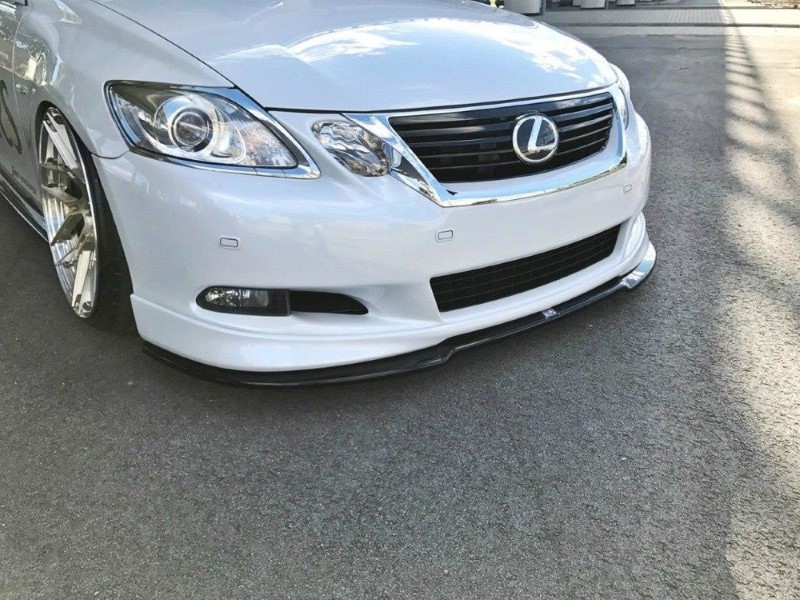 Voorspoiler Lexus GS 300 Mk3 Facelift V.2 Glanzend Zwart