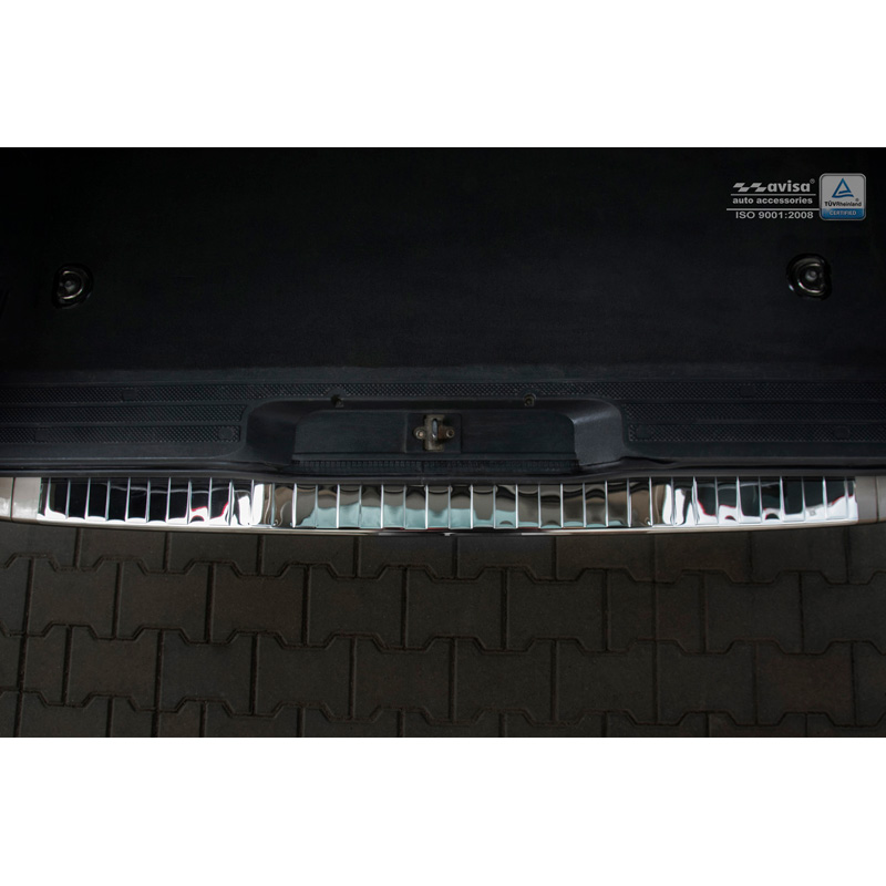 Chroom RVS Achterbumperprotector  Mercedes Vito / Viano 2003-2014 'Ribs'