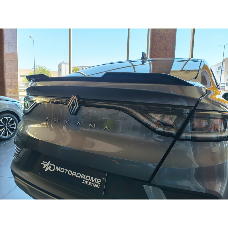 Motordrome Achterspoilerlip  Renault Arkana 2020- (PU)