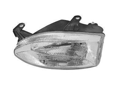 koplamp, H7+H3, rechts Fiat Palio, 1997-2002