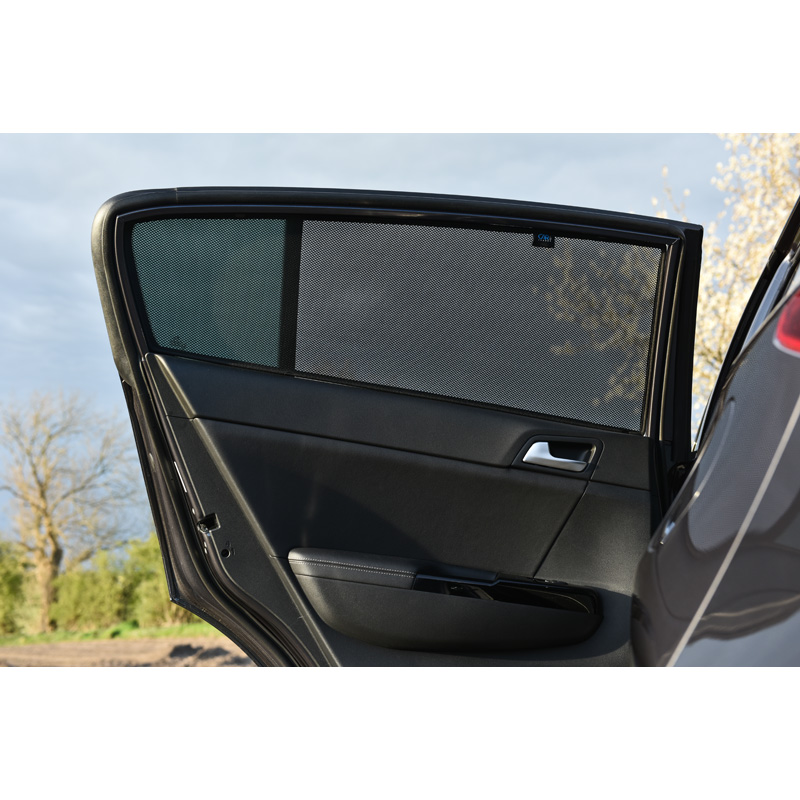 Set Car Shades (achterportieren)  Kia Sportage 5 deurs 2016-2018 (2-delig)