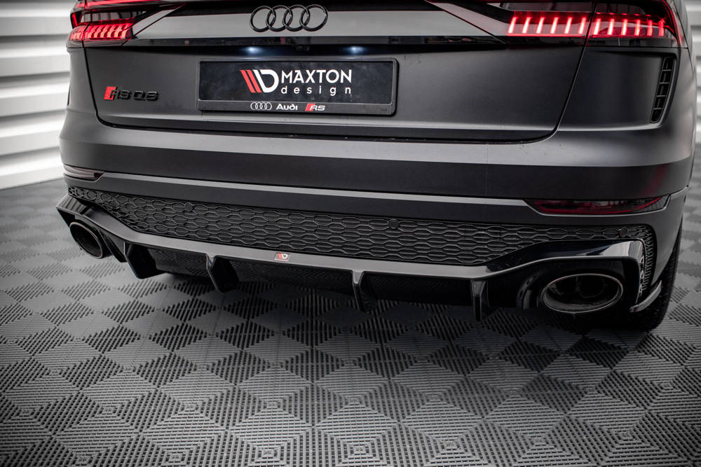 Diffuser Audi RSQ8 Maxton Glans Zwart