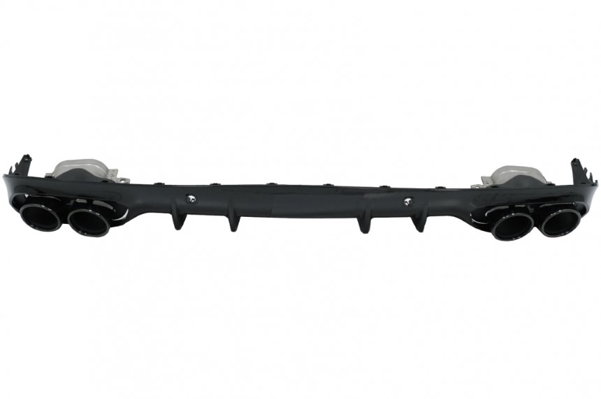 Diffusor Mercedes C205 A205 Coupe / Cabrio 15-19 C43 Design Zwart