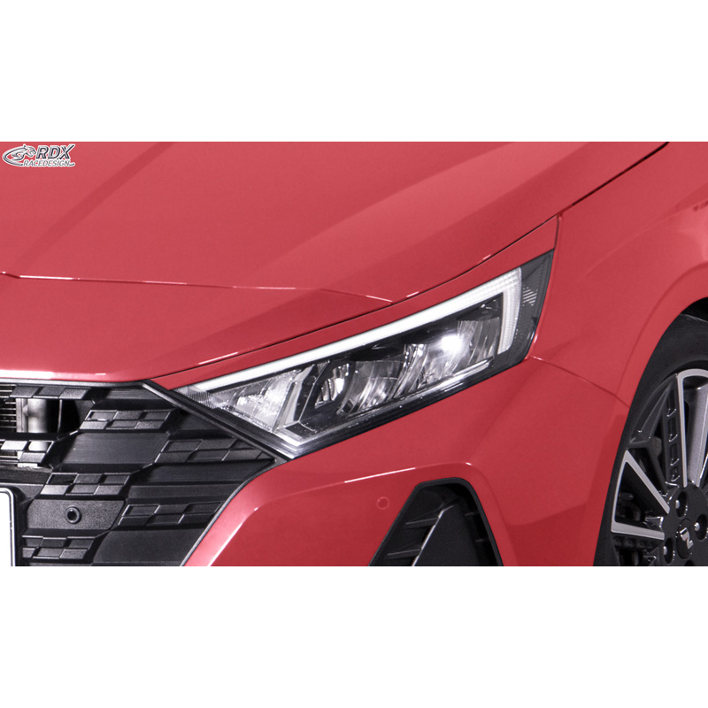 RDX Koplampspoilers  Hyundai i20 2020- (ABS)