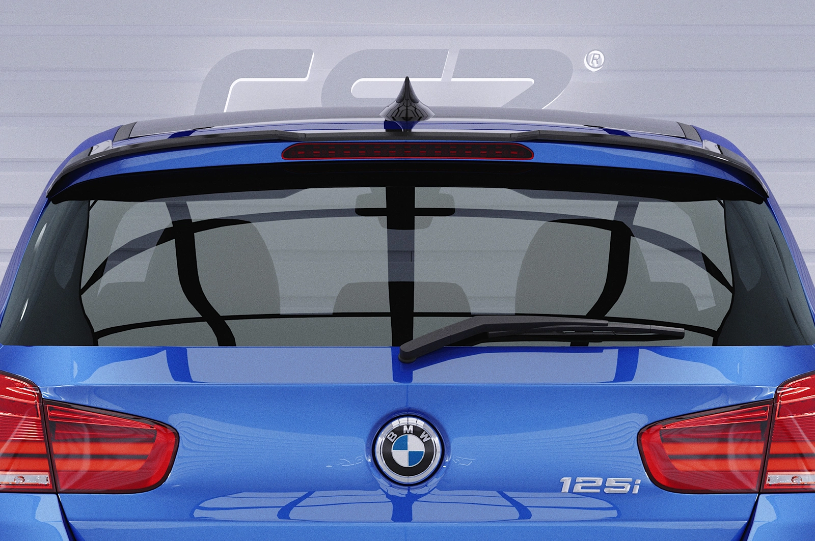 Achterspoiler BMW 1 Serie F20/F21 glans zwart – CSR Automotive