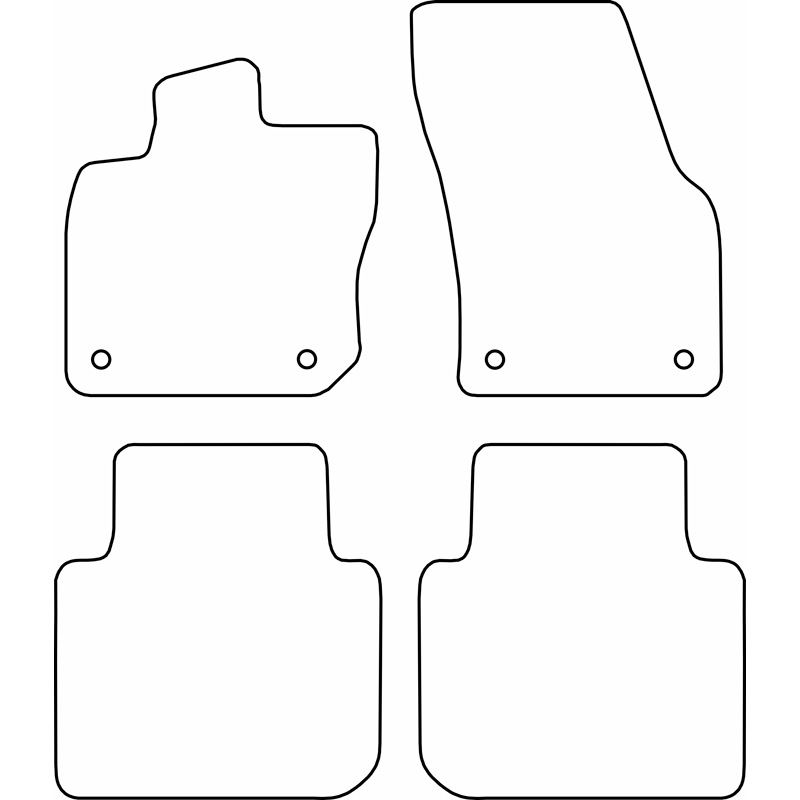 Automatten Velours  Skoda Kodiaq II (PS7) 2024-