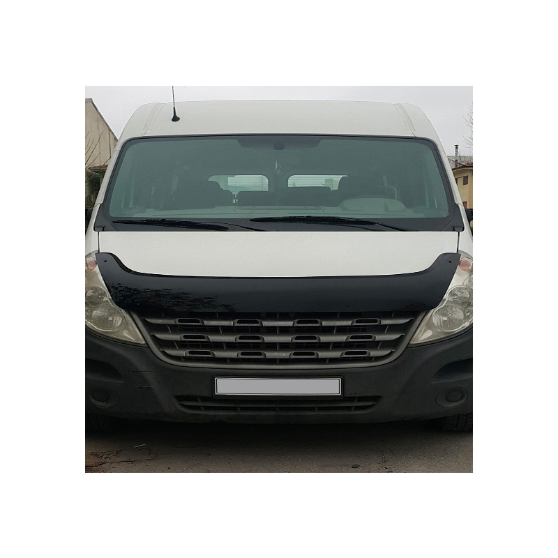 Motorkapbeschermer (steenslagcover)  Renault Master 3e Gen. 2010-2014 - Glanzend zwart