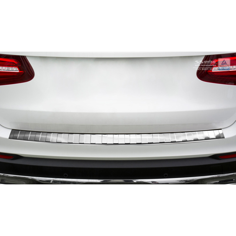 RVS Achterbumperprotector  Mercedes GLC 2015-2019 & FL 2019- 'Ribs'