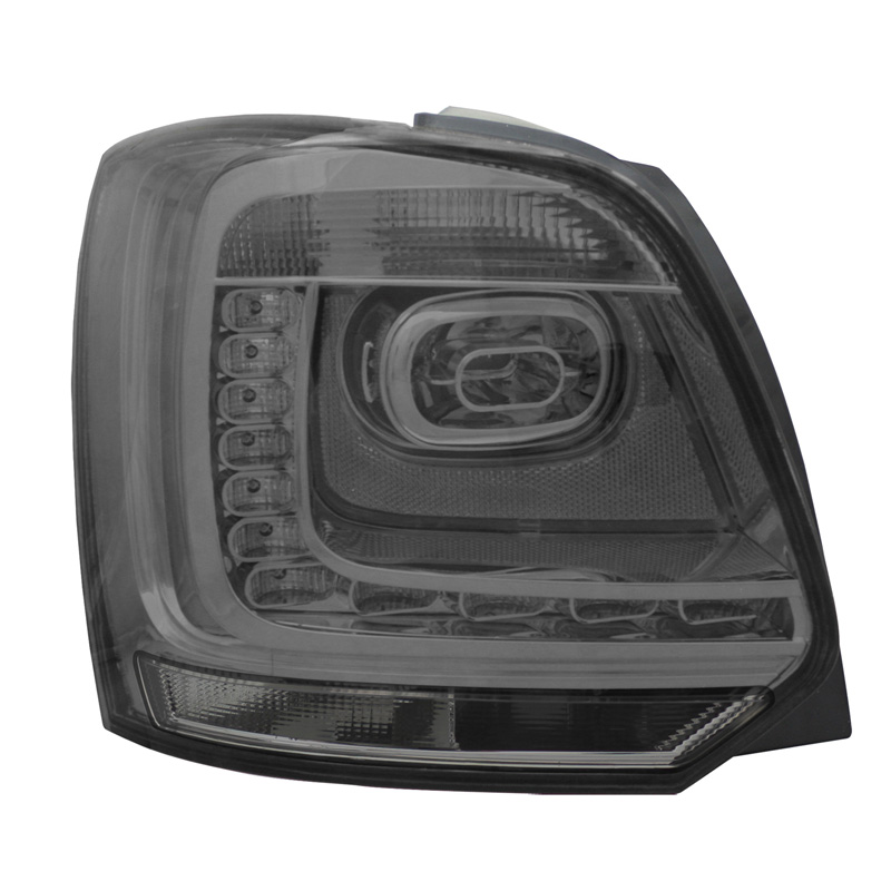 Set LED Achterlichten  Volkswagen Polo 6R 3/5-deurs 2009-2014 - Rookgrijs