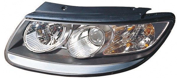 Koplamp rechts SANTA FE 06->> H7+H7