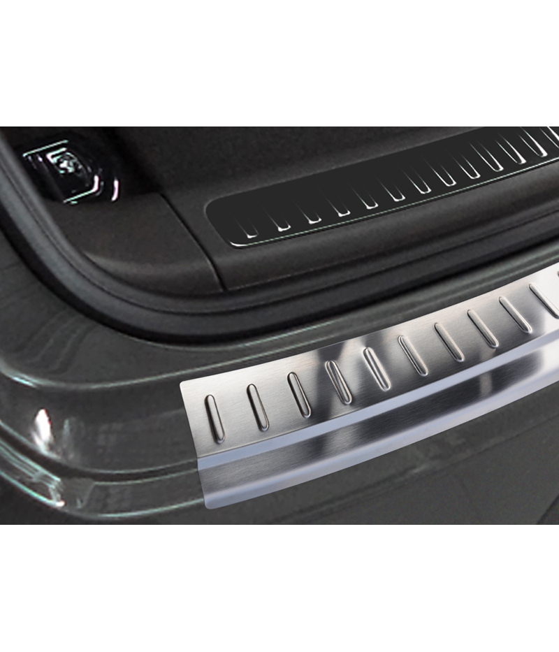 RVS Achterbumperprotector  Porsche Macan 2013-2019 & 2019- 'Ribs'