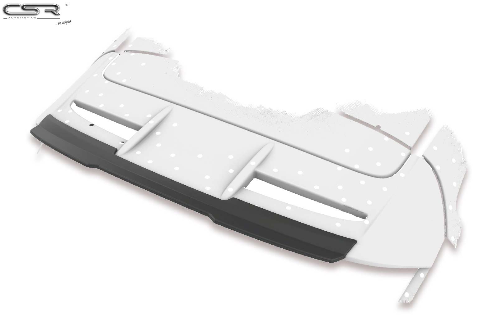 Achterspoiler Ford Fiesta MK7 ST / ST-Line (2008–2017) Glans Zwart – CSR Automotive