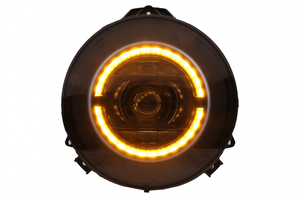 Koplampen FULL LED Mercedes G-Class W463 (2007-2017) Black Facelift 2018 Design