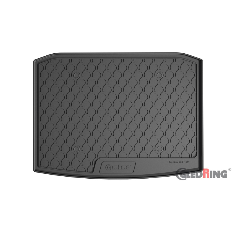 Rubbasol (Rubber) Kofferbakmat  Seat Ateca 2016- (Lage laadvloer)