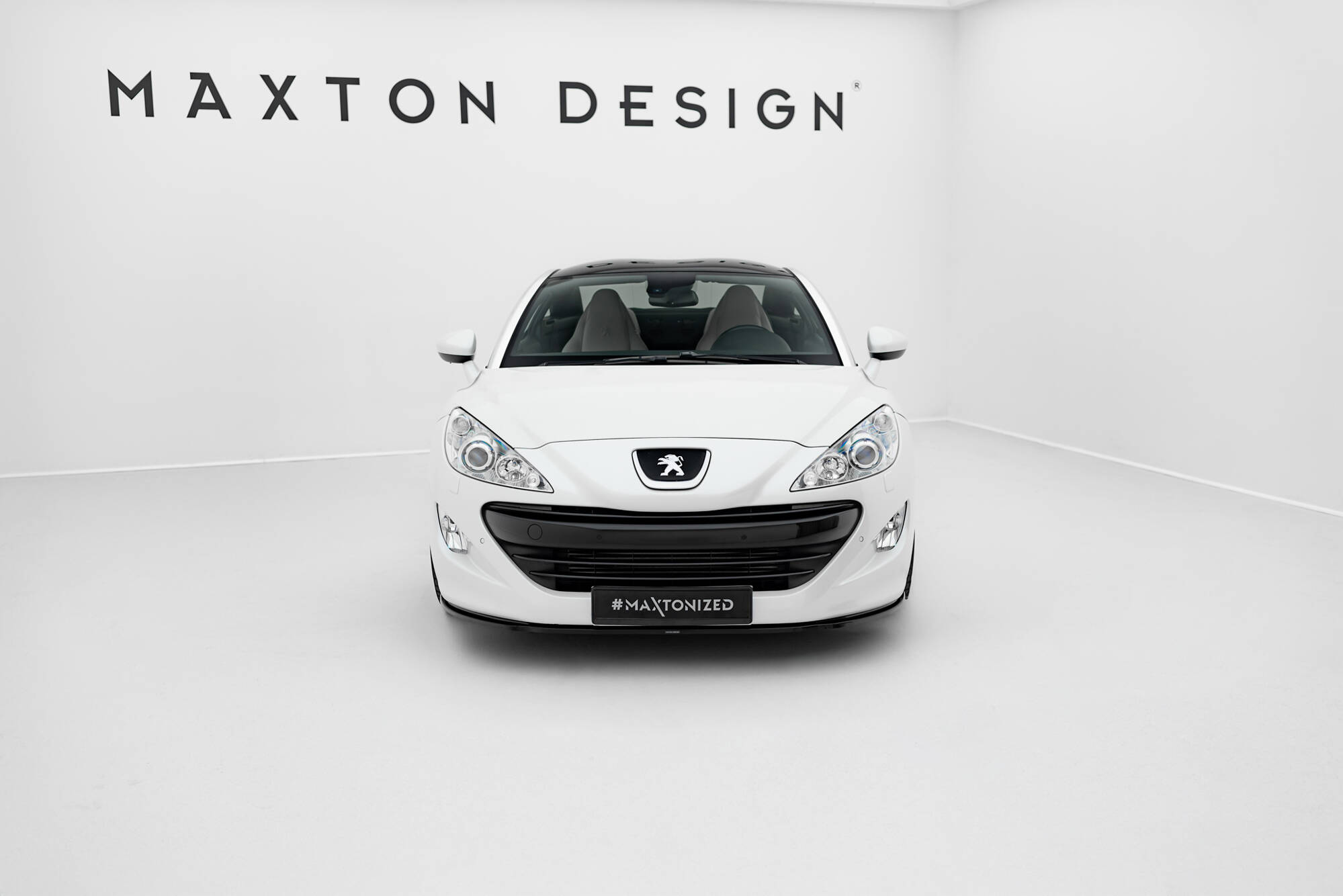Bodykit Peugeot RCZ MK1 maxton Glanzend zwart